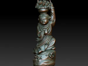 statua hd scan 16b - stampa pronta Modello di stampa 3D