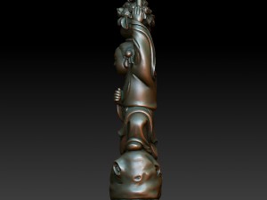 hd scan 16b statue - ready print 3D 프린트 모델