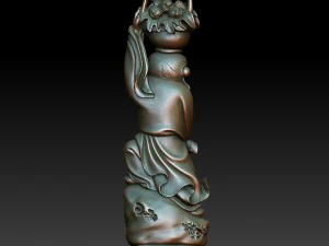 hd scan 16b statue - ready print 3D Print Model