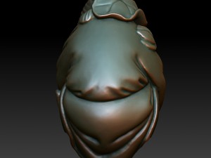 hd scan 17b statue - ready print 3D Print Model