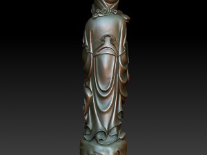 hd scan buddha 18b statue - ready print 3D Print Model