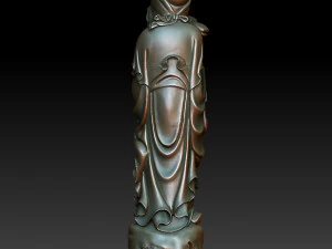 hd scan buddha 18b statue - ready print 3D Print Model