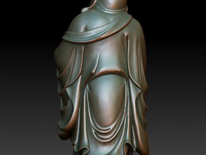 hd scan buddha 20b statue - ready print 3Dプリントモデル
