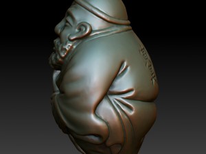 hd scan 21b statue - ready print 3D Принт Модель