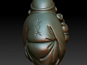 hd scan 21b statue - ready print 3D Print Model