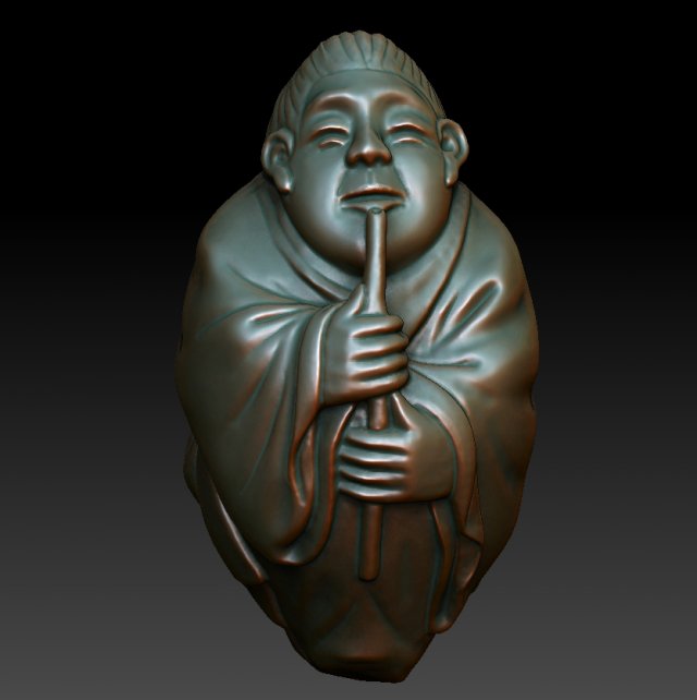 hd scan 22b statue - ready print 3D 프린트 모델 .c4d .max .obj .3ds .fbx .stl .blend 