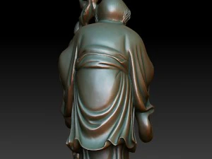hd scan 25b statue - ready print 3D Print Model