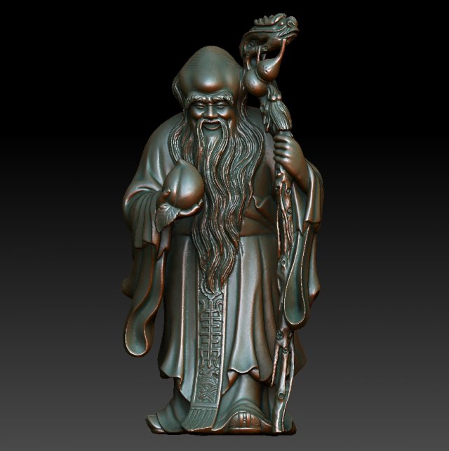 hd scan 25b statue - ready print 3D 打印模型 .c4d .max .obj .3ds .fbx .stl .blend 