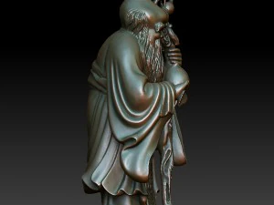 hd scan 25b statue - ready print 3D Print Model