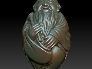 hd scan 26b statue - ready print 3D Print Model