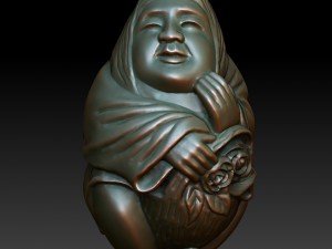 hd scan 28b statue - ready print 3D Print Model