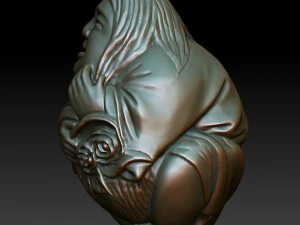 hd scan 28b statue - ready print 3D Print Model