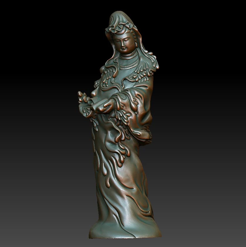 hd scan 29b statue - ready print 3D Print Model .c4d .max .obj .3ds .fbx .stl .blend 