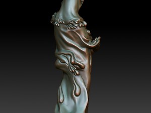 hd scan 29b statue - ready print 3Dプリントモデル