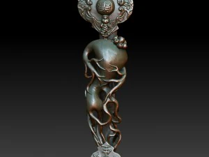 statua hd scan 30b - stampa pronta Modello di stampa 3D