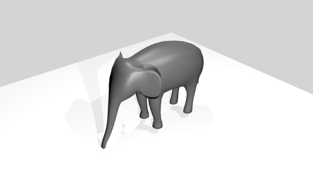 elephant 3D Model .c4d .max .obj .3ds .fbx .stl .blend 