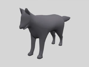 wolf 3D Model
