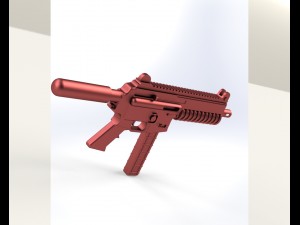 9mm ar-15 pistol 3D Model