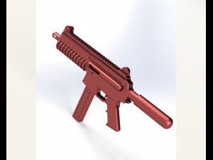 9mm ar-15 pistol 3D Model
