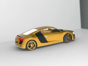 audi r8 3D Model