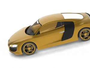 audi r8 3D Model