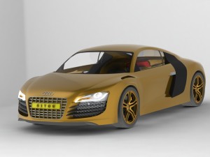 audi r8 Modèle 3D
