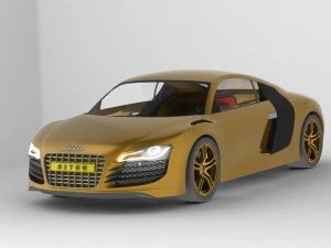 audi r8 3D Model
