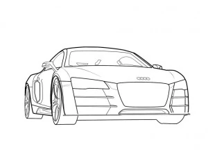 audi r8 3D Model