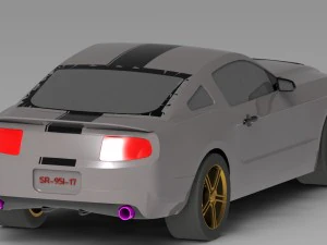 ford mustag 3D Model