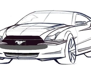 ford mustag 3D Model