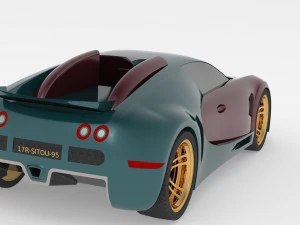 bugatti veyron 3D Model