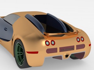 bugatti veyron Model 3D