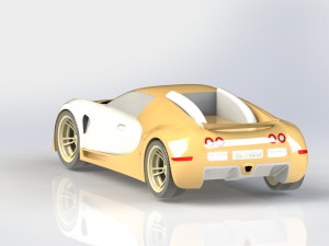 bugatti veyron Model 3D