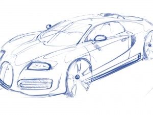 bugatti veyron Model 3D