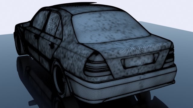 mercedes benz w202 Free 3D Model in Sedan 3DExport