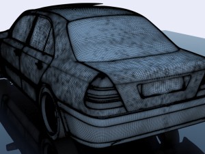 mercedes benz w202 3D Model