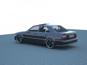 mercedes benz w202 3D Model