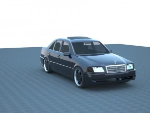 mercedes benz w202 Modelo 3D