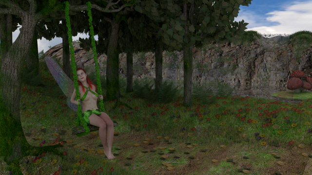 fairy blender 3Dモデル .c4d .max .obj .3ds .fbx .stl .blend 