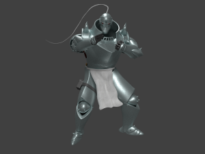 alphonse eelric 3Dモデル