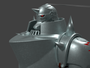 alphonse eelric 3Dモデル