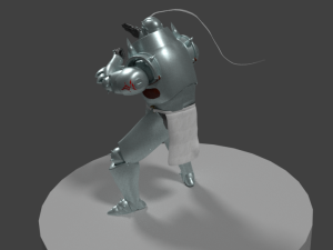 alphonse eelric 3Dモデル