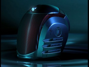 Sci-fi helmet antares 3D Model