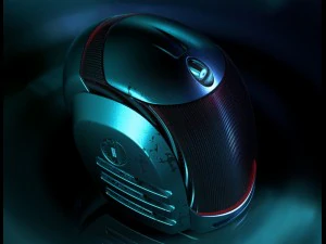 Sci-fi helmet antares 3D Model