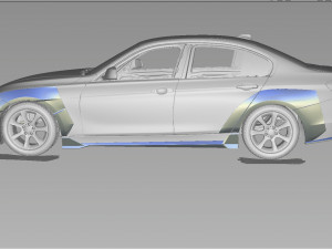 F30 bodykit Modello 3D