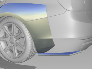 F30 bodykit Modello 3D