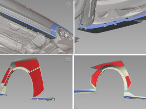 F30 bodykit Modello 3D