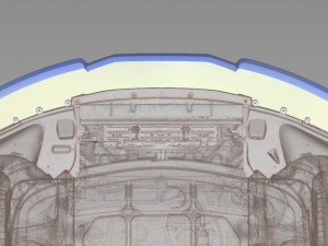F30 front lip 3D 模型