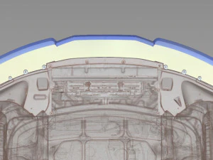 F30 front lip 3D Model