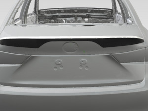 IS 250 spoiler 3D 모델